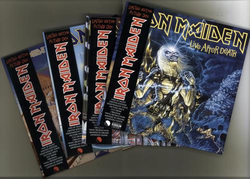 Iron Maiden Picture Disc Collection 1980-1988 - Box set UK